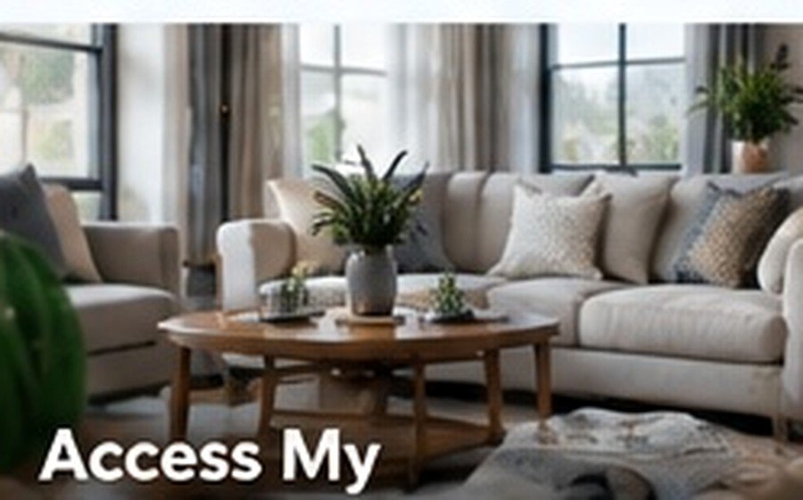 Home interior representing built-up home equity