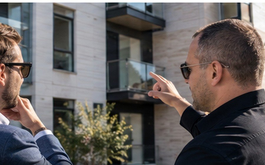 Modern multifamily investment property